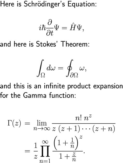 A sample of LaTeX output optimised for viewing on a smart phone screen. | Download Scientific ...