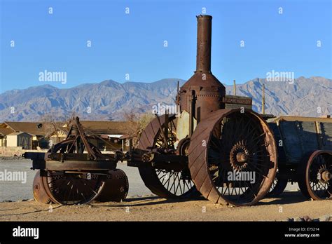 An American steam traction engine from the 19 th century Stock Photo - Alamy