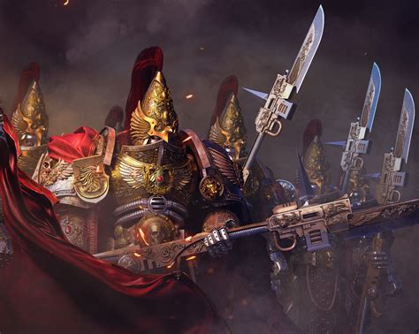 Adeptus Custodes Warhammer40K fanart by Dmitriy Mironov : r ...