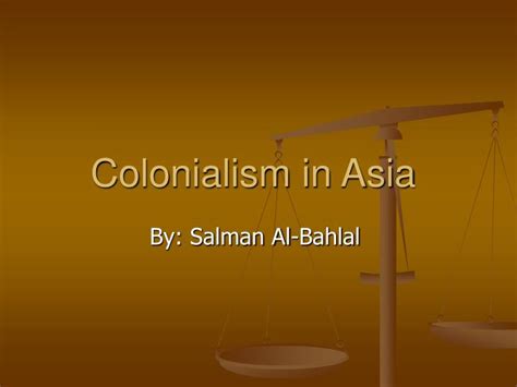 PPT - Colonialism in Asia PowerPoint Presentation, free download - ID ...