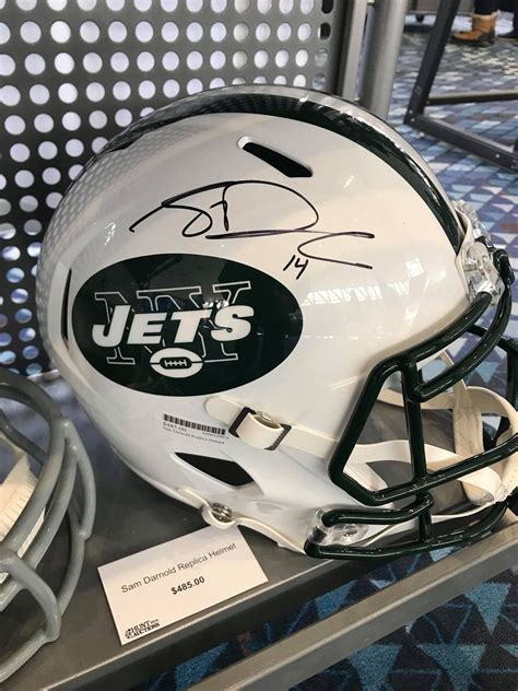 Sam Darnold’s signed helmet costs more than Dan Marino’s at the Super ...