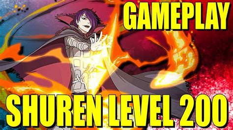 HELL VERSE SHUREN LEVEL 200 GAMEPLAY Bleach Brave Souls - YouTube