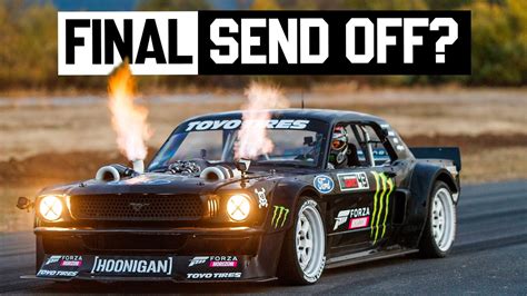 The Hoonicorn's Last Ride? Ken Block's Final Drive in the 1400hp AWD Mustang Hoonicorn V2 - YouTube