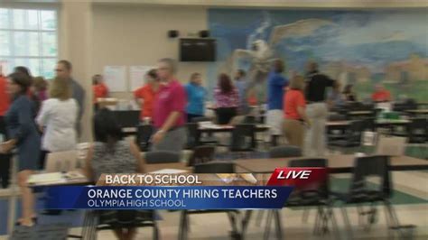 OCPS hosts Teacher Job Fair at Olympia High School