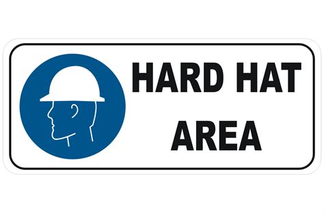 Hard Hat Area M1819 - National Safety Signs