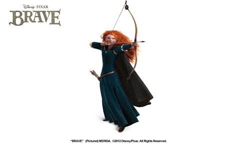 ‘Brave’ Concept Art for Merida and Angus