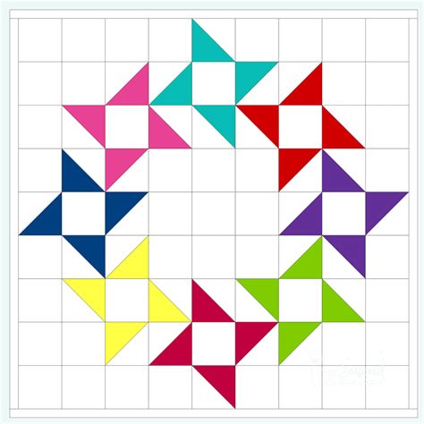 Friendship Star Quilt Block Quilt Star Friendship Pattern Block Square ...