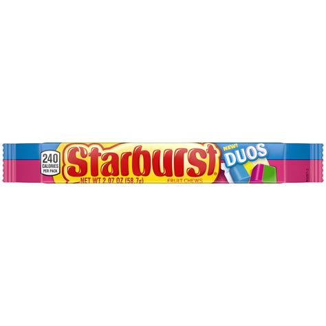 Starburst Duos Fruit Chew Candy (58.7g) – Snack Plug UK