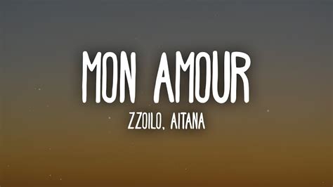 Zzoilo & Aitana - Mon Amour Remix (Letra/Lyrics) - YouTube