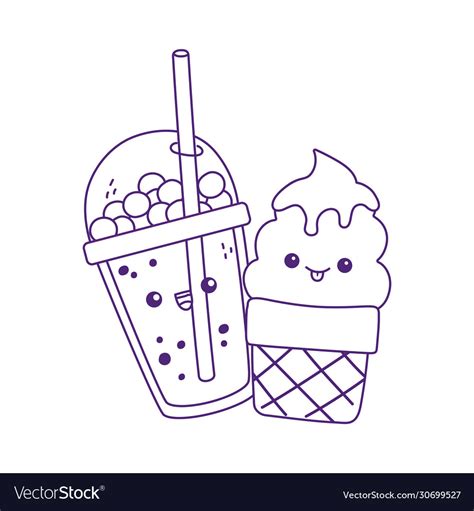 Get Creative with Desserts Milkshake Cute Drawings Step-by-Step Tutorial