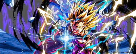 Super Saiyan 2 Gohan from Dragon Ball Z [Dragon Ball Legends Arts] for Desktop 4K wallpaper download