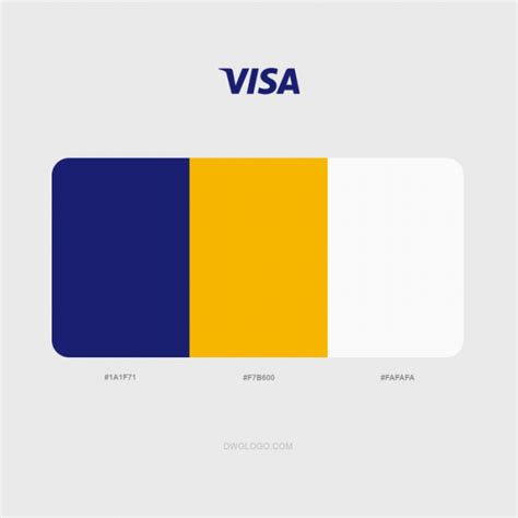 美国Visa银行支付服务Logo设计