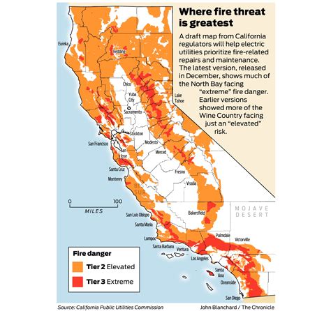 California fire-threat map not quite done but close, regulators say - SFChronicle.com