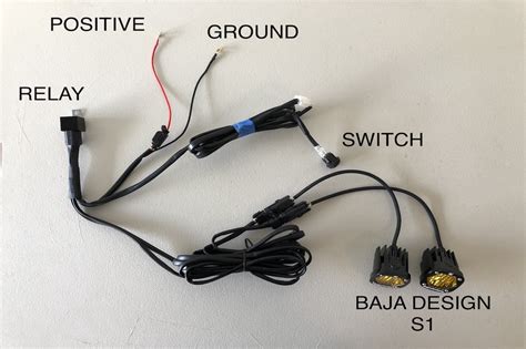 Wiring Baja Design S1 Ditch Lights to Factory-Style Push Switch - 4Runner