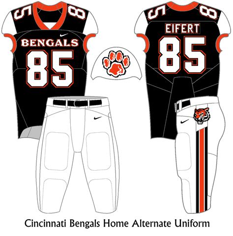 Cincinnati Bengals Home Alternate Uniform Concept | Cincinnati bengals ...