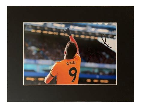 Autographed Raul Jimenez Photo Display - Wolves FC Signature | Firma Stella