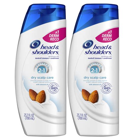 Head and Shoulders 2 in 1 Anti-Dandruff Shampoo & Conditioner, Dry ...