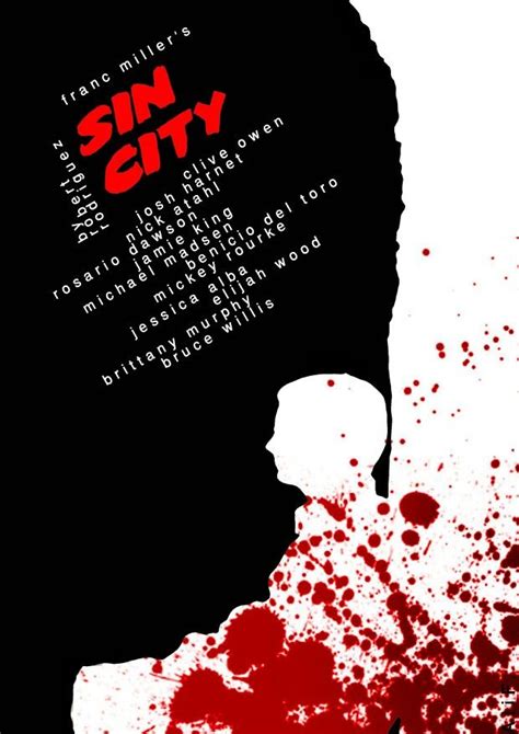 Sin City - Robert Rodriguez Robert Rodriguez, Minimal Movie Posters ...