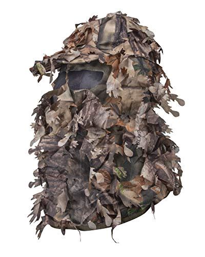 North Mountain Gear Hunting Camouflage Leafy Hat with Full 3D Face Mask ...