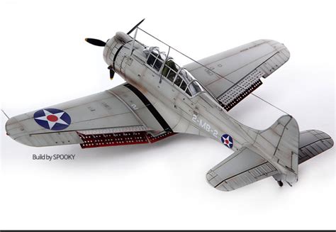 Academy Aircraft 1/48 SBD-1 Dauntless Kit | Internet Hobbies