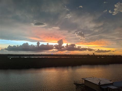 Beautiful sunset in Hollywood Beach Florida : r/weather