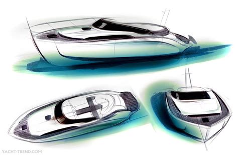 boat design sketches - Google Search #yachtsketch | Yacht design, Yacht ...