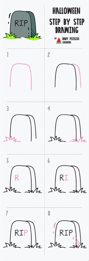 How to draw Halloween stuff step by step - Halloween drawings videos | Halloween drawings ...