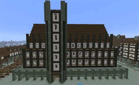 Medieval Town Hall Minecraft Map