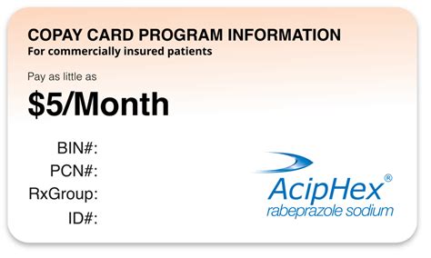 ACIPHEX® Copay Savings Program - Aciphex®