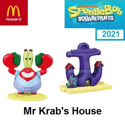 Toy Collector New Zealand: McDonalds Spongebob Toys 2021 in Happy Meals