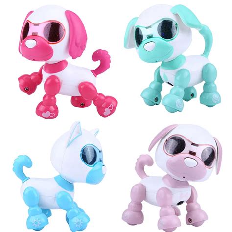 Child Robot Dog Robotic Pet Toy Interactive Smart Kids Pet Dog Walking ...