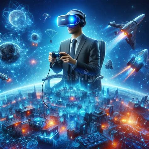 41 99. Virtual Reality Gaming Expo - Preview of Virtual Realit Stock Illustration - Illustration ...