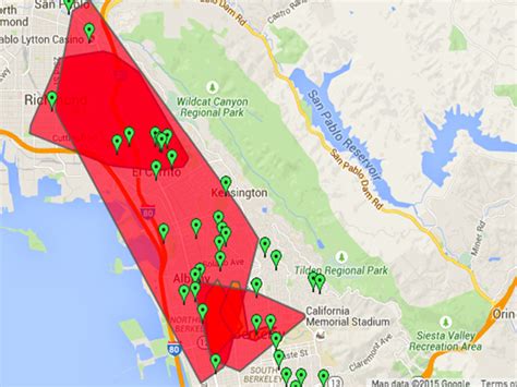 Power Outages Los Angeles Google Maps California Outage Map Gulf 6 ...