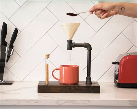 Make Barista-Level Coffee At Home With This Pour Over Coffee Maker Stand