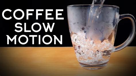 Coffee Slow Motion - YouTube