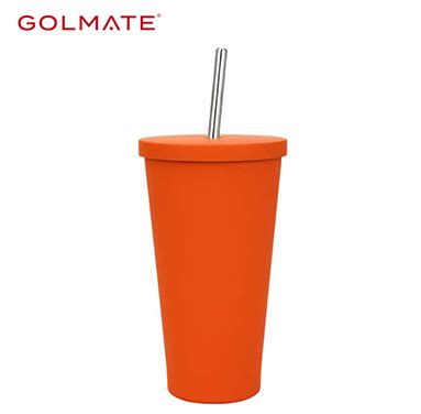 Stainless Steel Tumbler/Cup/Mug With Straw, Stainless Steel Insulated Tumbler | Golmate