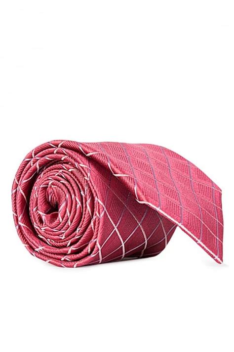BOSS Hugo Boss 7.5cm Tie Pink - Clothing from Circle Fashion UK