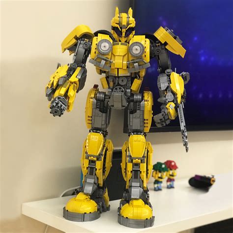 Transformers Robots Bumblebee Camaro Super Racing Car 773 3579PcsMoc Model Modular Building ...