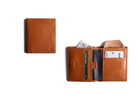 Leather Bifold Wallet with RFID Protection by Harber London