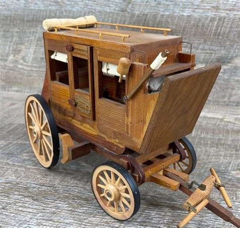 1960’s stagecoach kit model - Schneider Auctioneers LLC