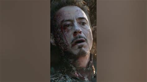 Avengers endgame Tony stark death scene - YouTube