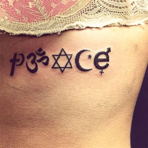 Pin by Juliana on Tattoos | Peace tattoos, Custom temporary tattoos ...