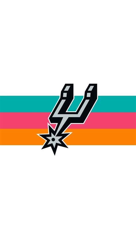 San Antonio Spurs fiesta colors Background