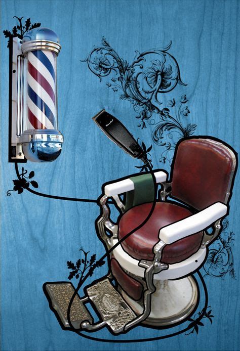 Barber Shop Ideas Para Barberia ~ Salão Salao Barbearia Barberia Pequeno Bancada Friseursalon ...