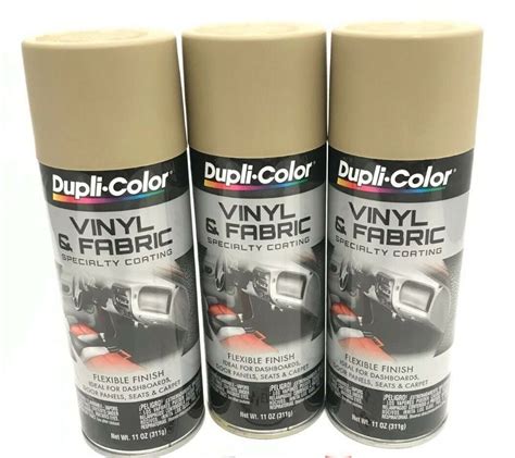 Dupli-Color HVP113 Medium Beige High Performance Vinyl And Fabric Spray 11 Pack ...