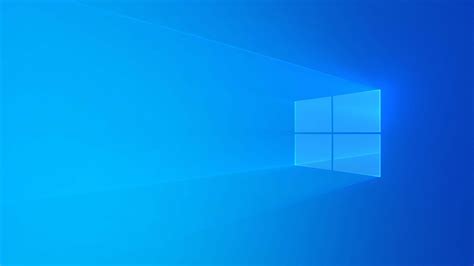 Wallpaper Windows 10, Microsoft, blue, 4K, OS #23045