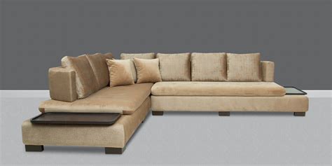 Buy Denver RHS Sectional Sofa in Brown Colour in L Shape at 29% OFF by ...