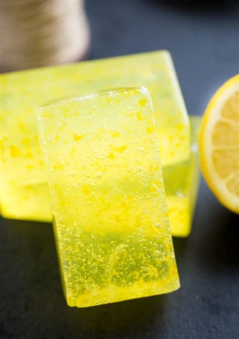 Lemon Zest Soap {Recipe + Instructions} - Simply Stacie