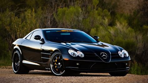 Black Mercedes-Benz coupe HD wallpaper | Wallpaper Flare