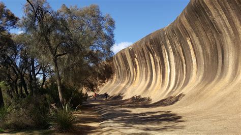 The stripes in the Wave Rock formation (western Australia) : r/mildlyinteresting